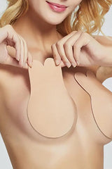 2PCS Nipple Covers Strapless Self Adhesive Push Up Invisible Bra