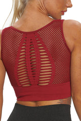 Breathable Hollow Out Active Top