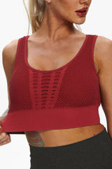 Breathable Hollow Out Active Top