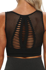 Breathable Hollow Out Active Top