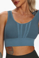 Breathable Hollow Out Active Top