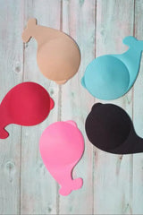 1Pair Dolphin Shape Silicone Push Up Invisible Bra Bust Lifter Self Adhesive Nipple Covers