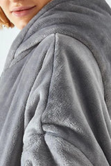 Warm Fleece Lined Fluffy Oversized Wearable Blanket Hoodie