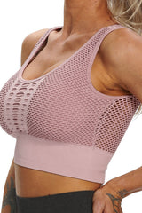 Breathable Hollow Out Active Top