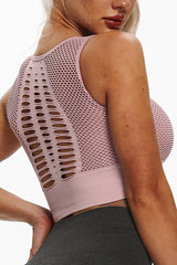 Breathable Hollow Out Active Top