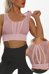 Breathable Hollow Out Active Top