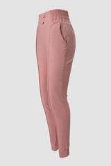 Contrast Piping High Waist Pants